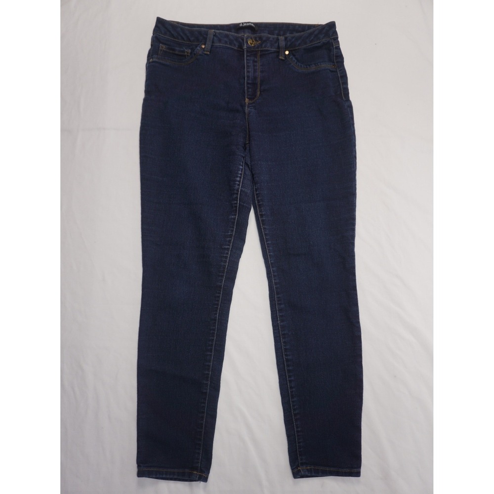 D.jeans Size 12 Dark Blue Denim Skinny Jeans